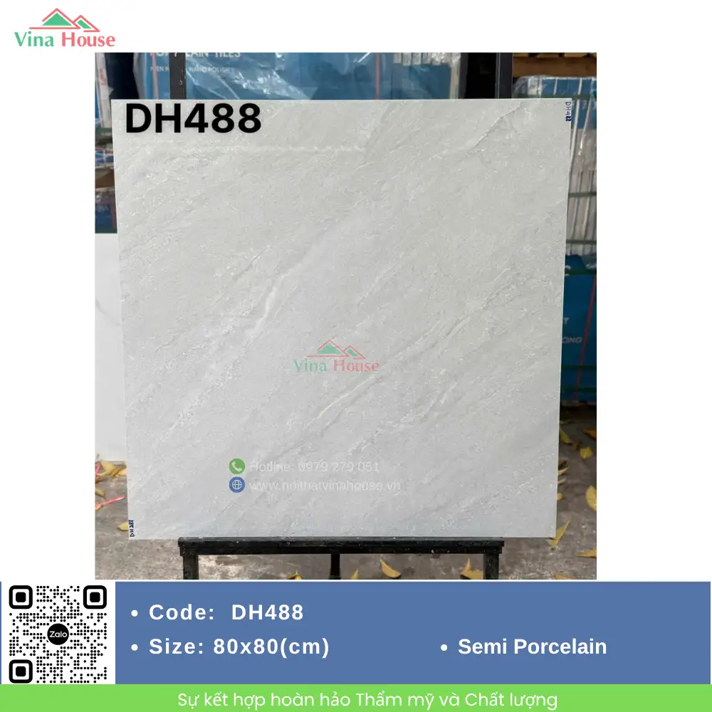 Gạch 80x80 CMC DH488 Bóng