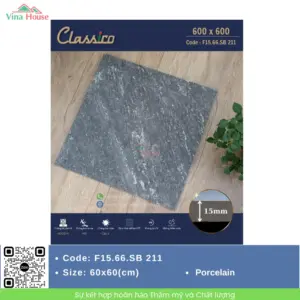 Gạch Sân Vườn 60x60 Apodio 15.66.SB 211