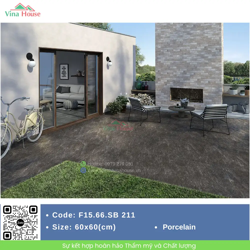 Gạch Sân Vườn 60x60 Apodio 15.66.SB 211 Gạch Sân Vườn 60x60 Apodio 15.66.SB 211