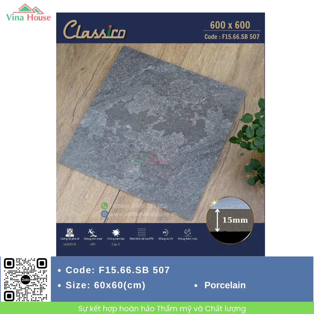 Gạch Sân Vườn 60x60 Apodio 15.66.SB 507 Gạch Sân Vườn 60x60 Apodio 15.66.SB 507