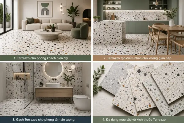 Gạch Terrazzo Trở Lại Với Diện Mạo Hiện Đại Và Cá Tính