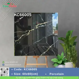 Gạch 60x60 CMC KC66005 Bóng Kính