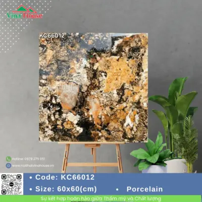Gạch 60×60 CMC KC66012 Bóng Kính