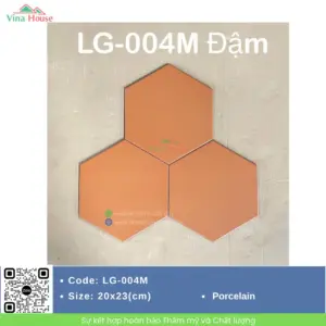 Gạch Lục Giác 20x23 Hoàng Gia LG-004M