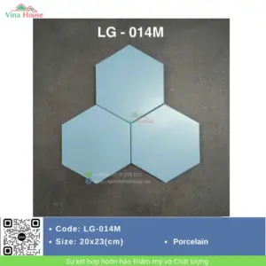 Gạch Lục Giác 20x23 Hoàng Gia LG-014M