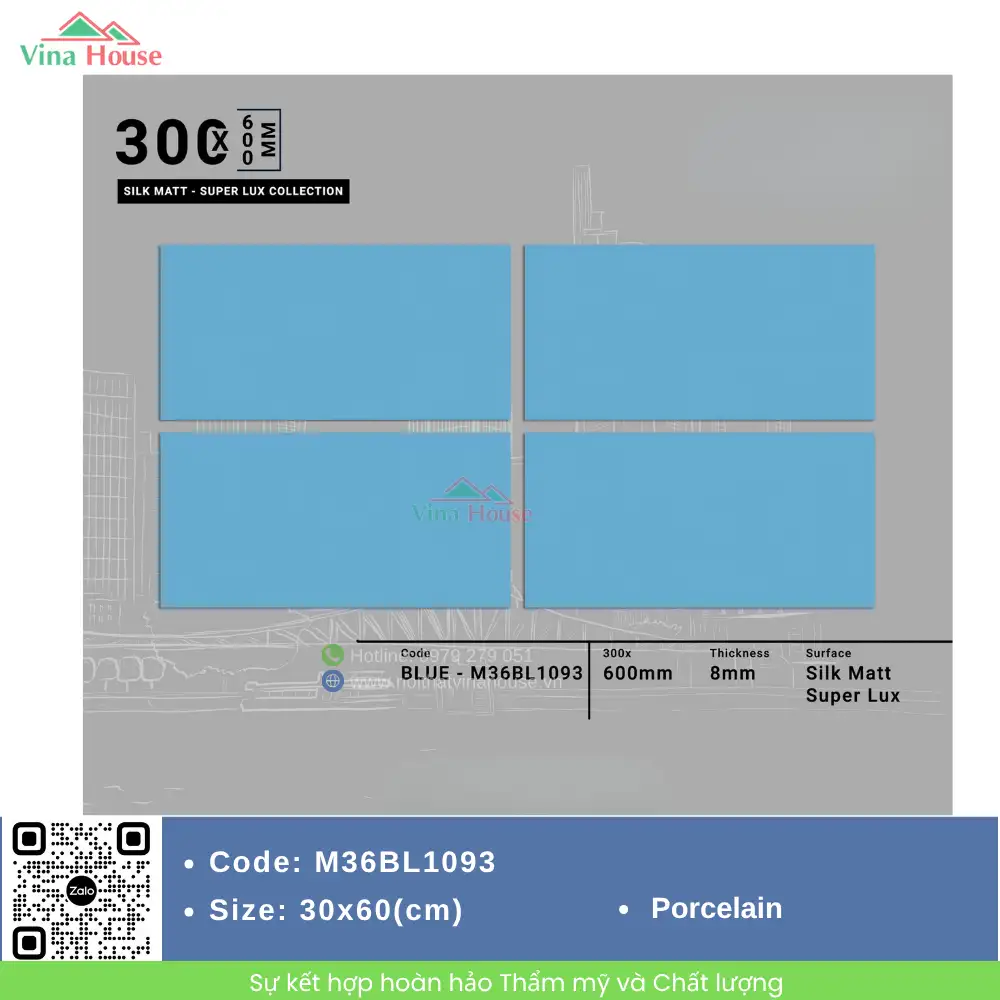 Gạch 30x60 APODIO ML36BL1093 mat
