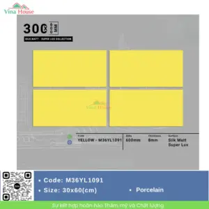 Gạch 30x60 APODIO M36YL1091 matt