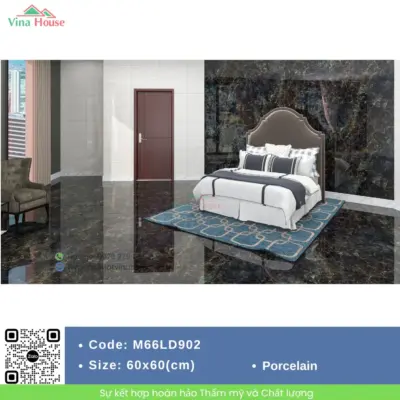 Gạch 60×60 APODIO M66LD902 Bóng