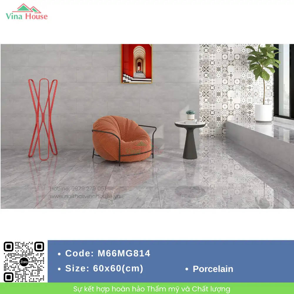 Gạch 60x60 APODIO M66MG814 Bóng Gạch 60x60 APODIO M66MG814 Bóng