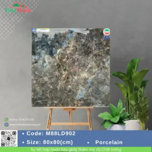 Gạch 80x80 APODIO M88LD902 Bóng