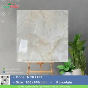 Gạch 100X100 Trung Quốc NCK1103 bóng