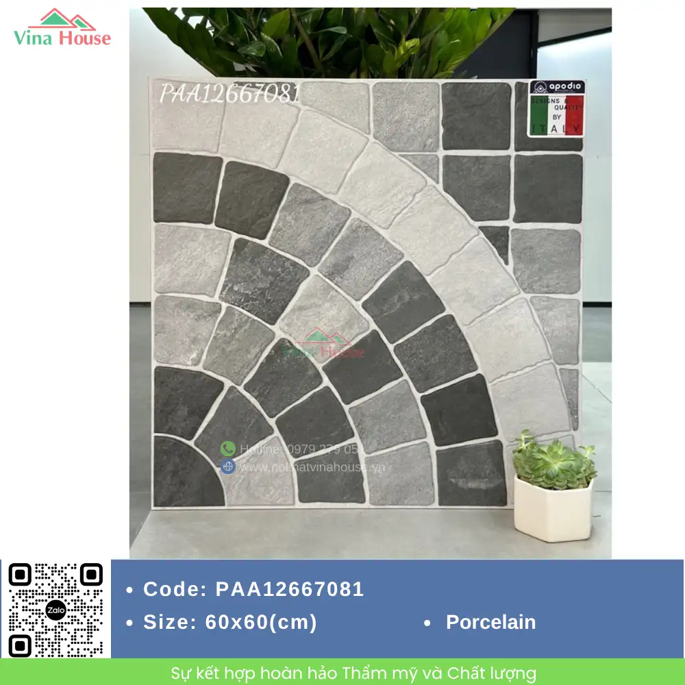 Gạch Sân Vườn 60x60 Apodio PAA12667081