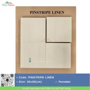 Gạch 30x30 Hoàng Gia PINSTRIPE LINEN Matt