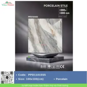 Gạch 100x100 CMC PPD11015S5 Bóng