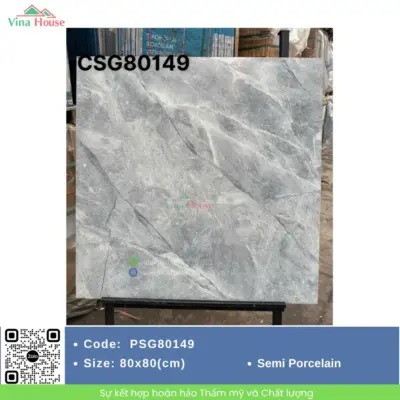 Gạch 80×80 CMC PSG80149 Bóng