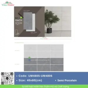 Gạch 40x80 Viglacera UM4805-UM4806