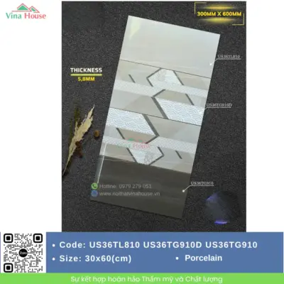 Gạch 30×60 APODIO US36TL810