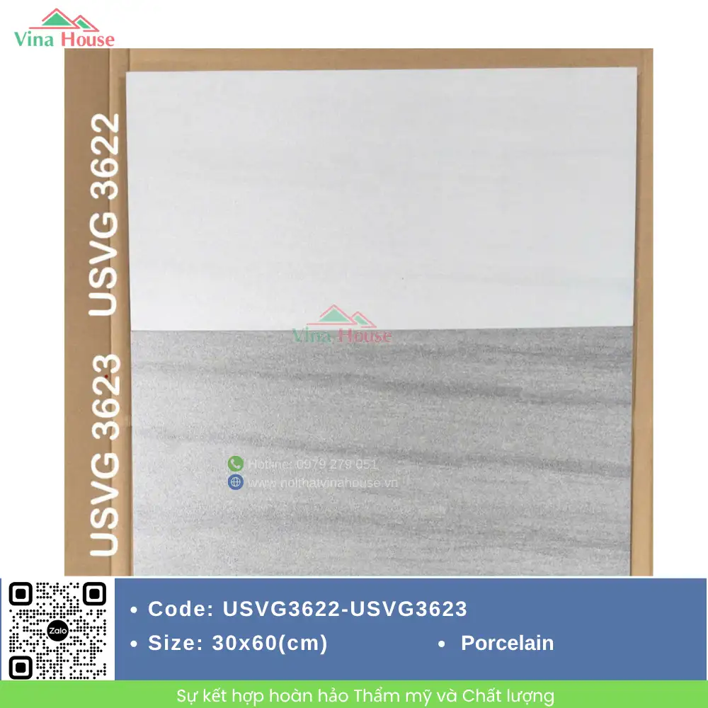 Gạch 30x60 Hoàng Gia USVG3622-USVG3623