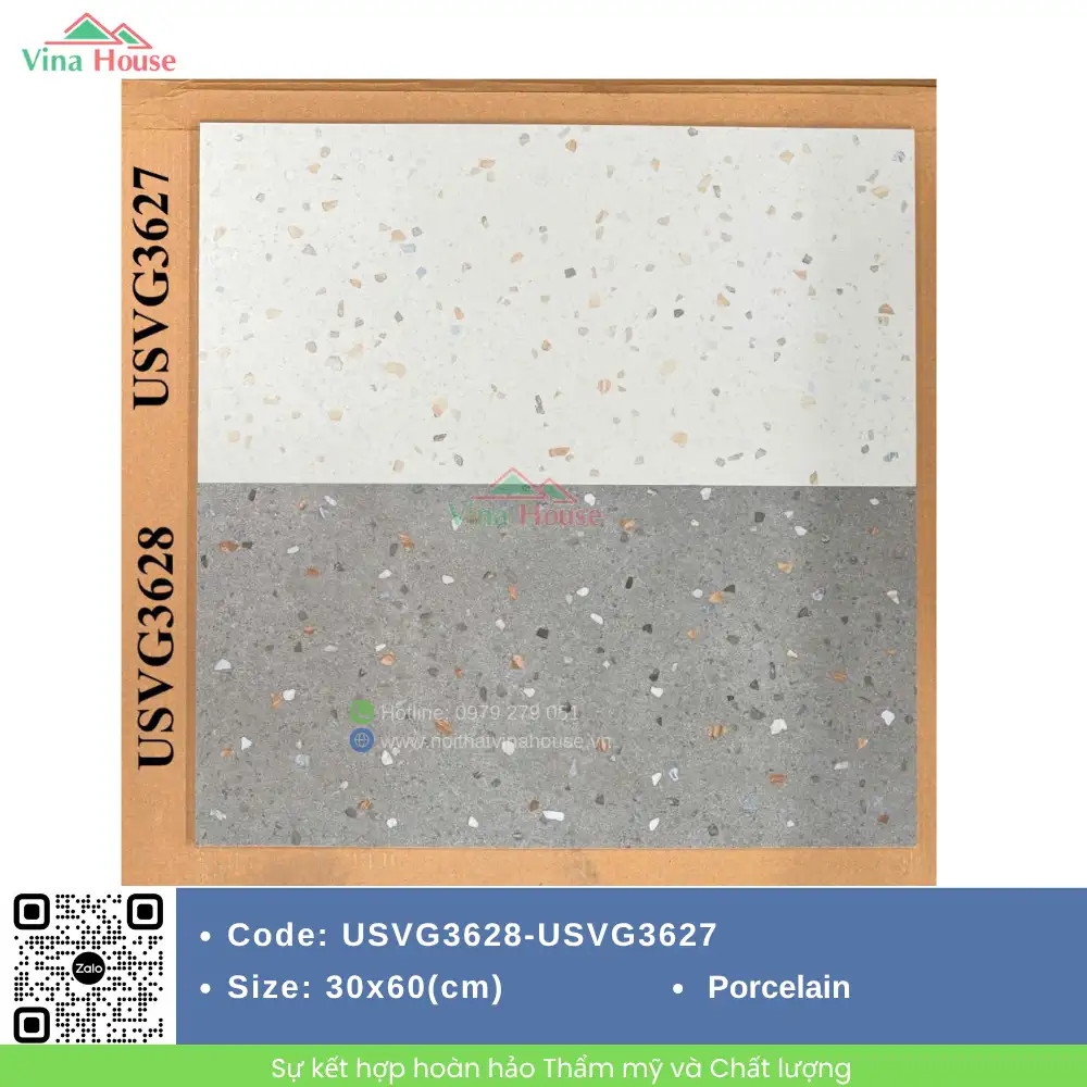 Gạch 30x60 Hoàng Gia USVG3628-USVG3627