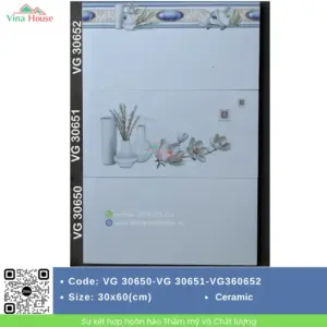 Gạch 30x60 Hoàng Gia VG30650-VG30651-VG30652