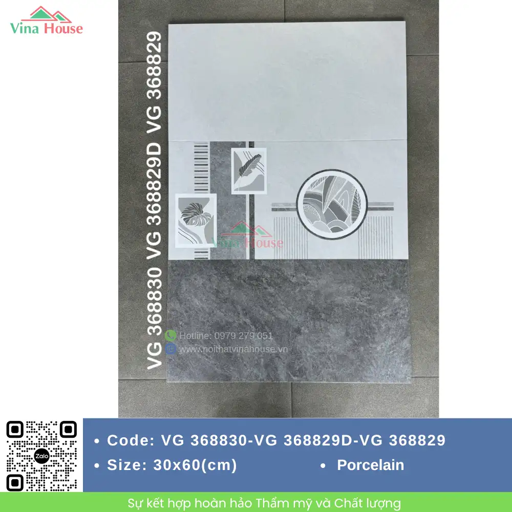 Gạch 30x60 Hoàng Gia VG368830-VG368839D-VG368839