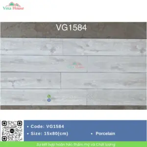 Gạch Vân Gỗ 15x80 Hoàng Gia VG1584