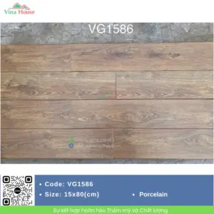 Gạch Vân Gỗ 15x80 Hoàng Gia VG1586