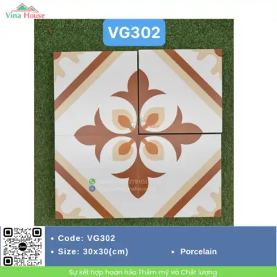 Gạch 30×30 Hoàng Gia VG302 Matt