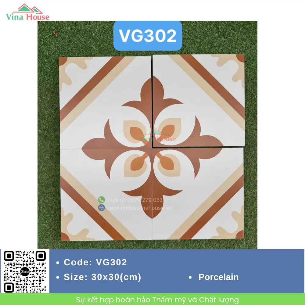 Gạch 30x30 Hoàng Gia VG302 Matt Gạch 30x30 Hoàng Gia VG302 Matt