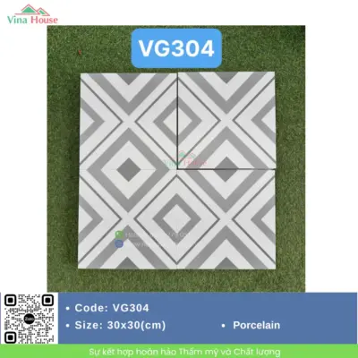 Gạch 30×30 Hoàng Gia VG304 Matt