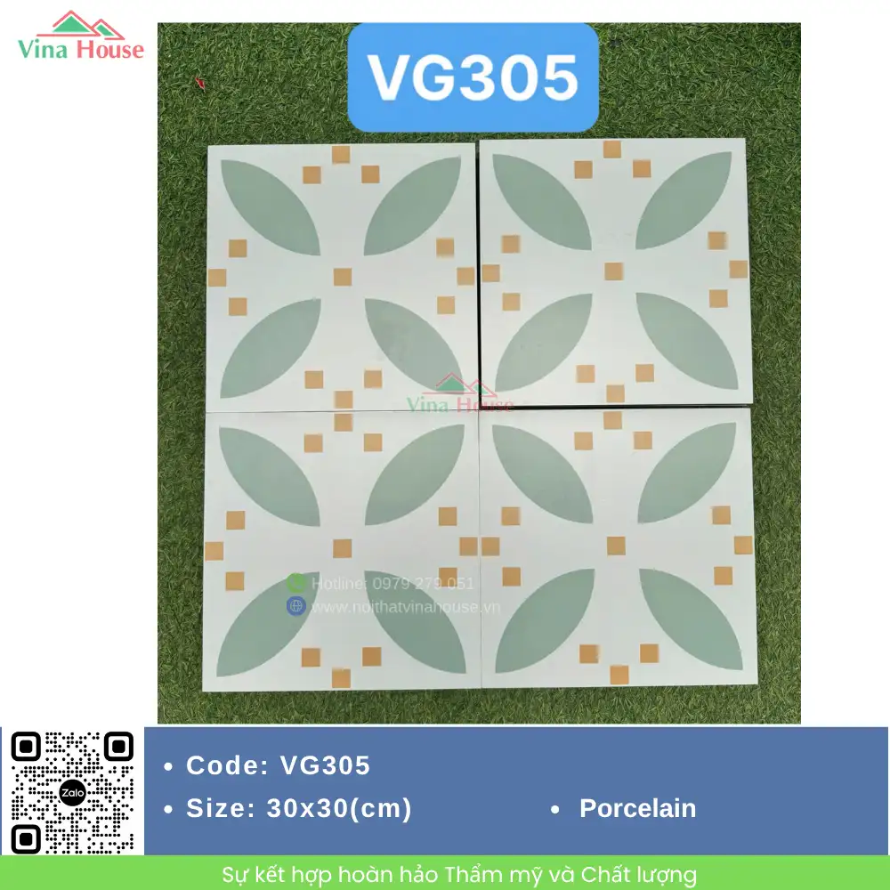 Gạch 30x30 Hoàng Gia VG305 Matt