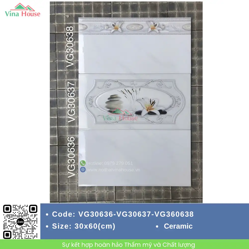 Gạch 30x60 Hoàng Gia VG30636-VG30637-VG30638