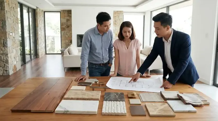 Không Gian Nhà Ở Đẹp Bắt Đầu Từ Cách Lựa Chọn Vật Liệu