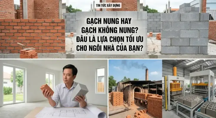 Gạch Nung Hay Gạch Không Nung? Đâu Là Lựa Chọn Tối Ưu Cho Ngôi Nhà Của Bạn?