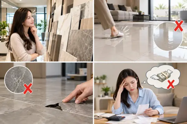 Đừng Chọn Gạch Chỉ Vì Đẹp: 7 Sai Lầm Khiến Gia Chủ Tiếc Tiền