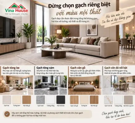 Vì Sao Gạch Xem Mẫu Rất Đẹp Nhưng Lát Lên Nhà Lại Không Như Mong Đợi?