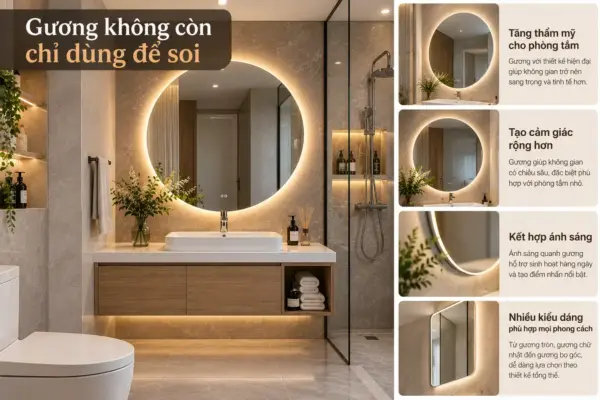 Phòng Tắm Hiện Đại 2026: 7 Cách Nâng Tầm Không Gian Sống Từ Những Chi Tiết Nhỏ