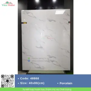 Gạch ốp lát 40x80 Apodio 48868 bóng