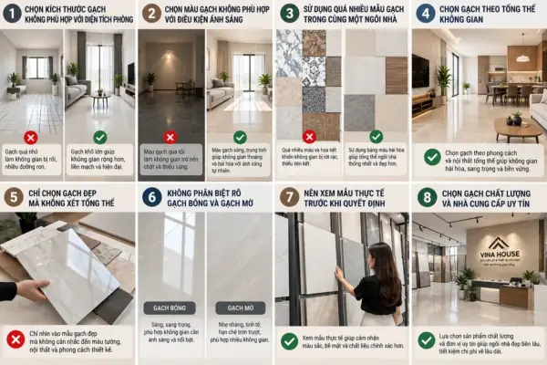 5 Sai Lầm Khi Chọn Gạch Ốp Lát Khiến Nhà Kém Sang Dù Đầu Tư Nhiều