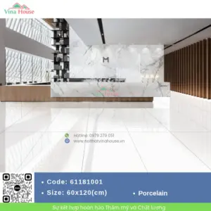 Gạch 60x120 APODIO 61181001 Bóng Vi Tinh