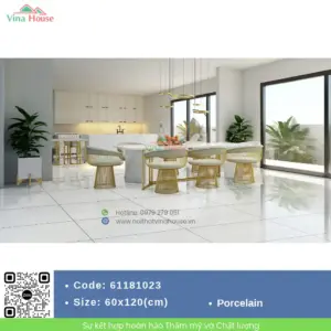 Gạch 60x120 APODIO 61181023 Bóng Vi Tinh