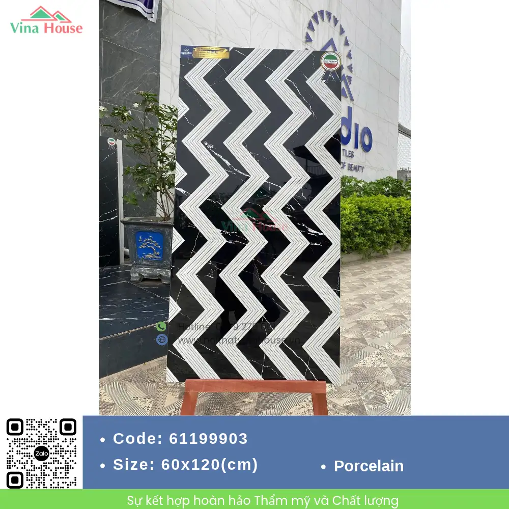 Gạch 60x120 APODIO 61199903 Bóng Vi Tinh