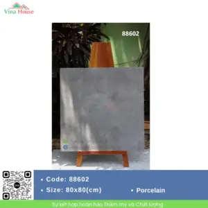 Gạch 80x80 APODIO 88602 Matt Tinh Thể
