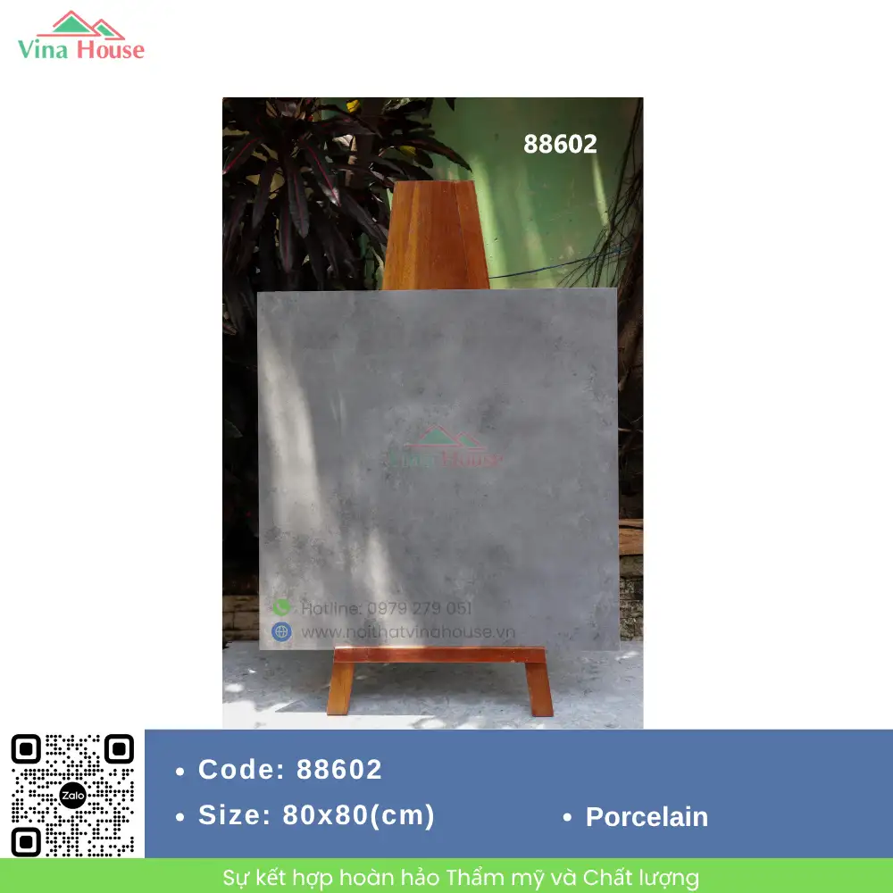 Gạch 80x80 APODIO 88602 Matt Tinh Thể