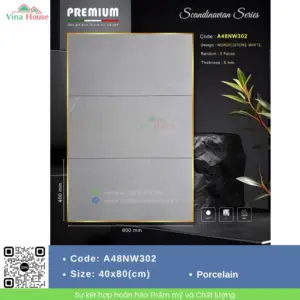 Gạch 40x80 APODIO A48NW302