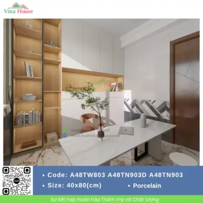 Gạch 40×80 APODIO A48TW803-A48TN903