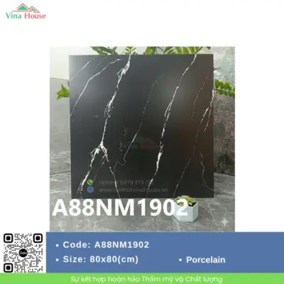 Gạch 80×80 APODIO A88NM1902 Matt Baby Skin