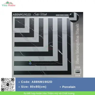 Gạch 80×80 APODIO A88NM1902D Matt Baby Skin