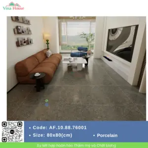 Gạch 80x80 APODIO AF.10.88.76001 Matt Tinh Thể