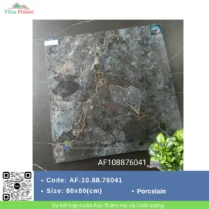 Gạch 80x80 APODIO AF.10.88.76041 Matt Tinh Thể